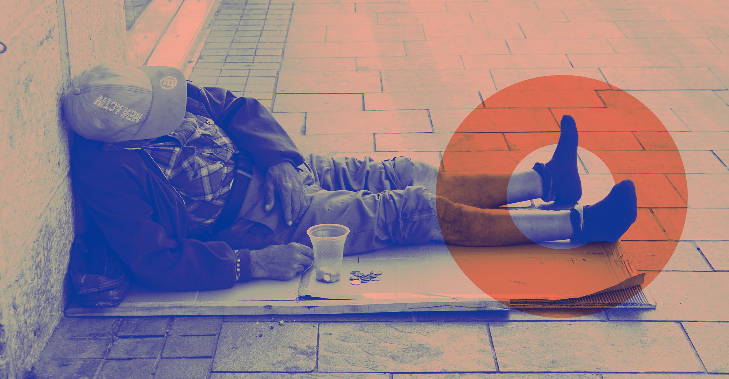 Soc Giving socks to those in need